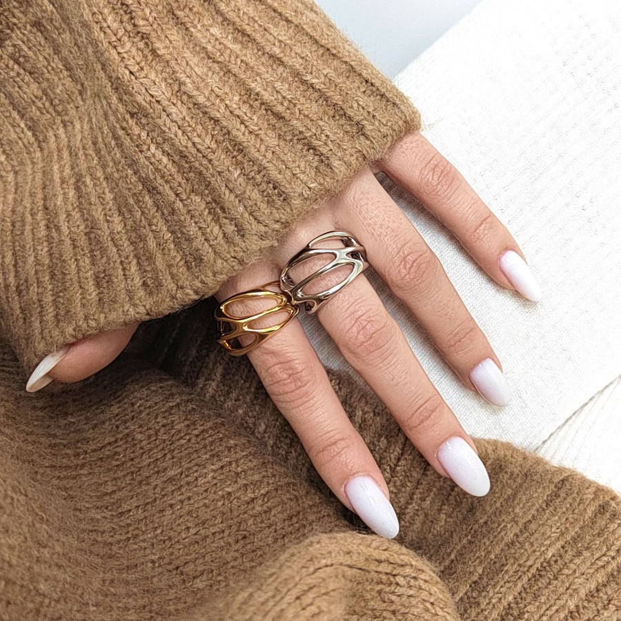 Кольцо широкое 24х15 мм, штука