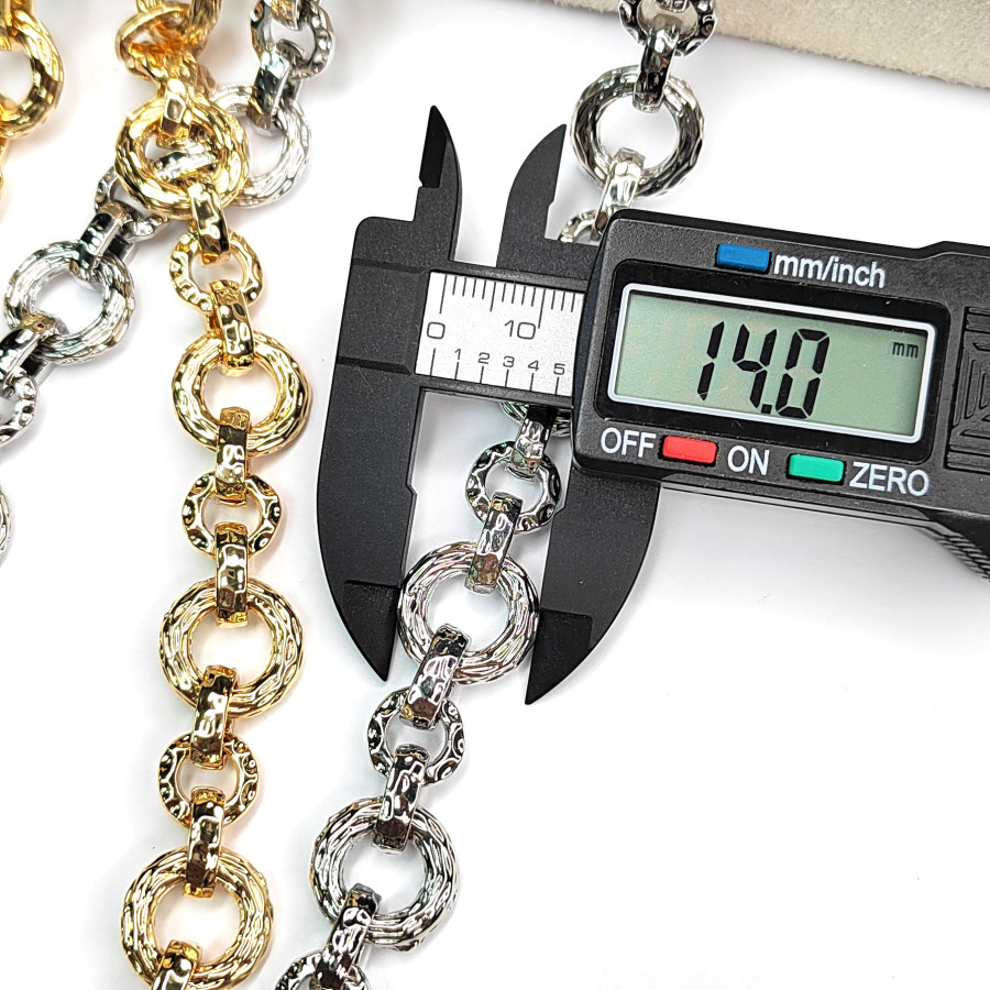 Крупная цепь 14 мм, 20 см