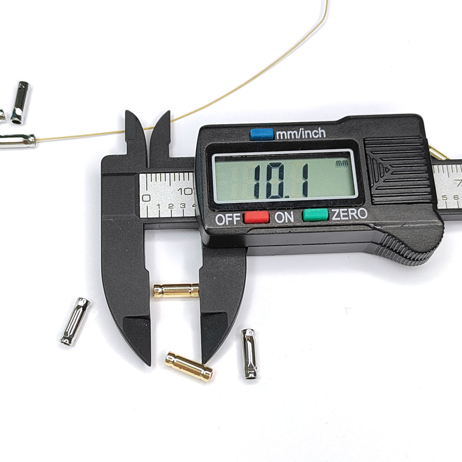 Трубочки 10х2,7 мм, Разделительные бусины, ШТУКА