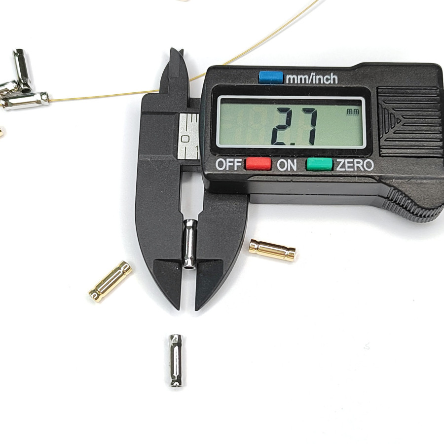 Трубочки 10х2,7 мм, Разделительные бусины, ШТУКА