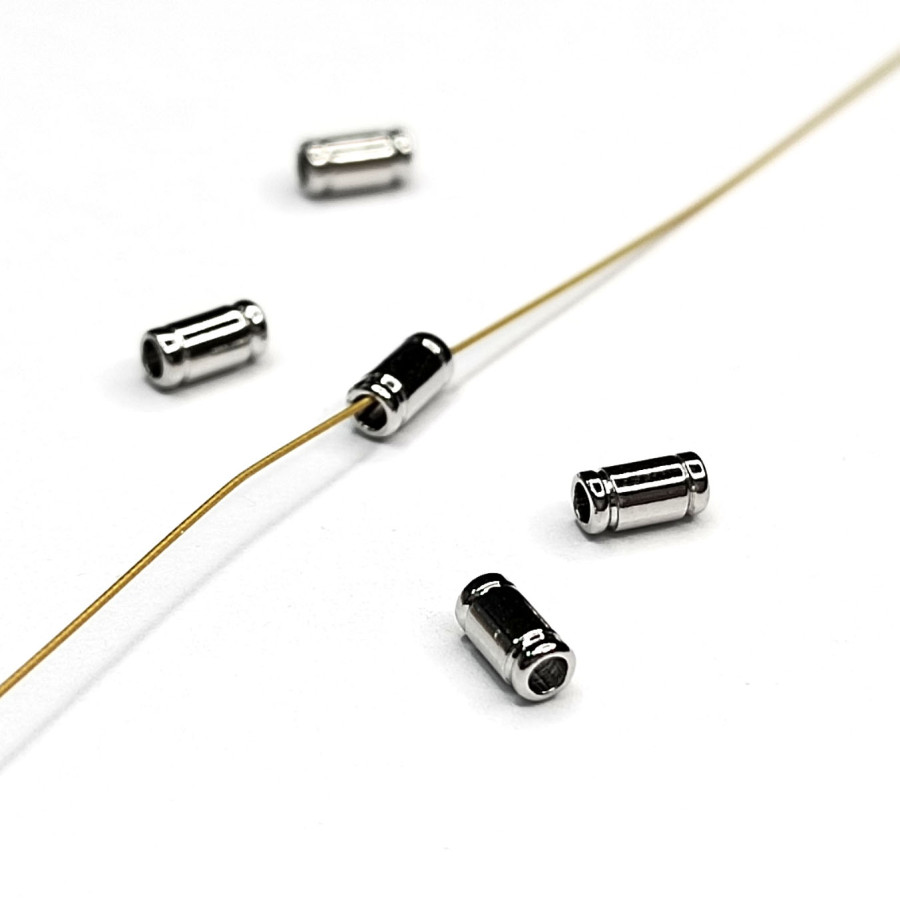 Трубочки 5х2 мм, Разделительные бусины, ШТУКА