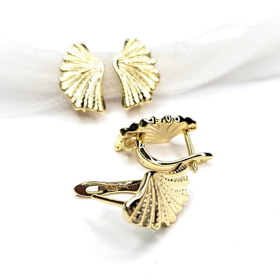 Швензы Ракушка 17х10 мм, пара