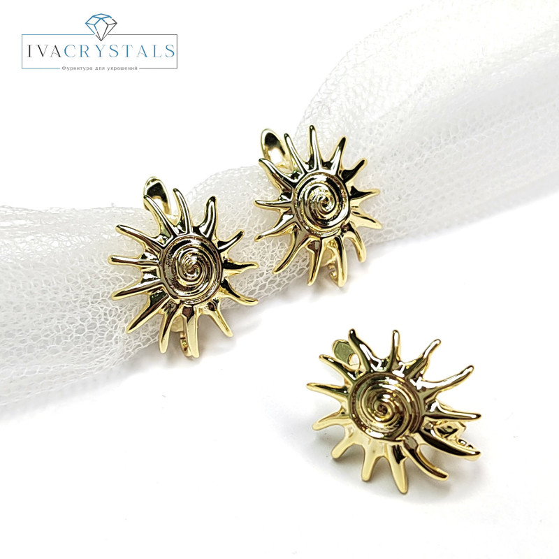 Швензы Солнце 17х16 мм, пара