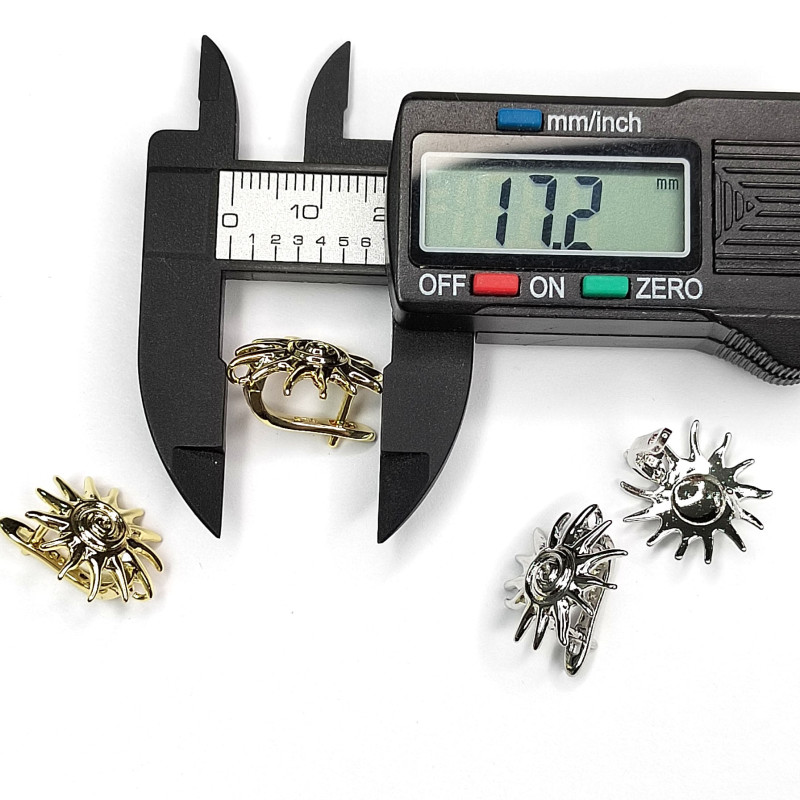 Швензы Солнце 17х16 мм, пара