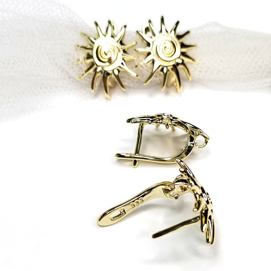 Швензы Солнце 17х16 мм, пара