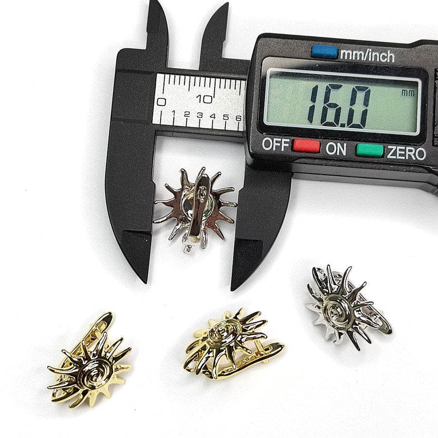 Швензы Солнце 17х16 мм, пара