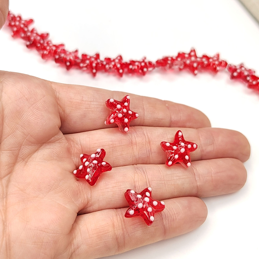 Морская звезда 14,5 мм, Акрил, штука