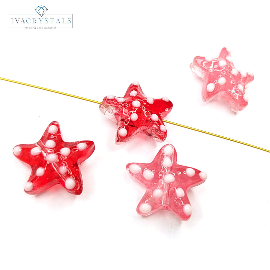 Морская звезда 14,5 мм, Акрил, штука