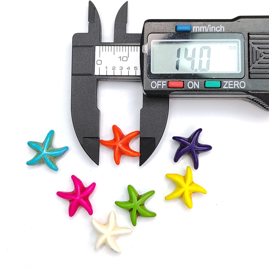 Морская звезда 14 мм, Акрил, штука