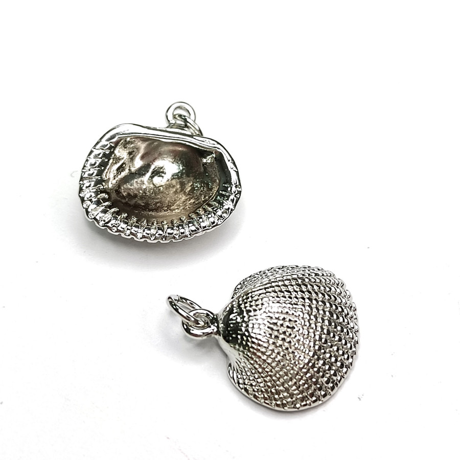 Подвеска Ракушка 17х16 мм, штука