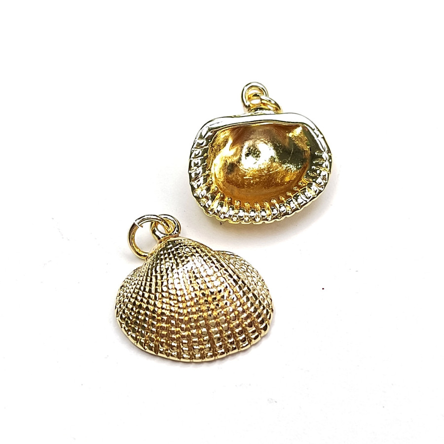 Подвеска Ракушка 17х16 мм, штука