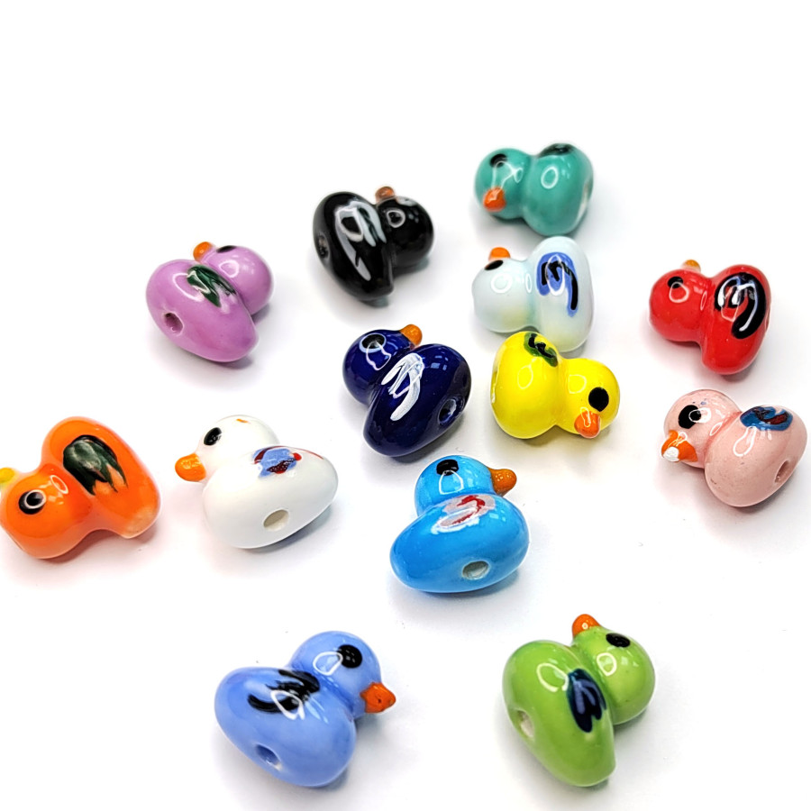 Уточка керамическая 12х9 мм, штука