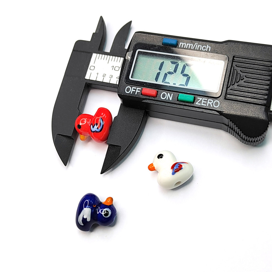 Уточка керамическая 12х9 мм, штука