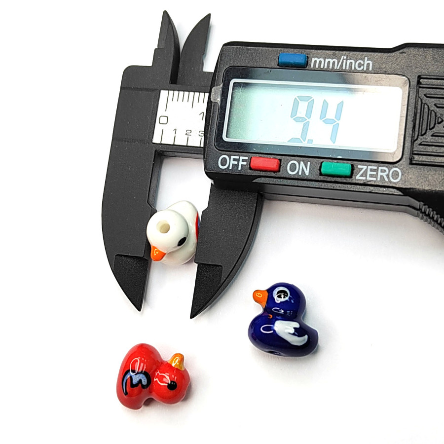 Уточка керамическая 12х9 мм, штука