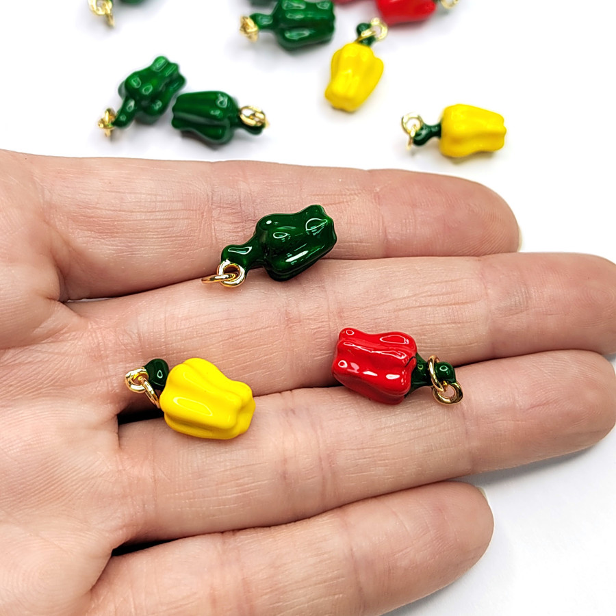 Подвеска Перчик 18х10 мм, штука