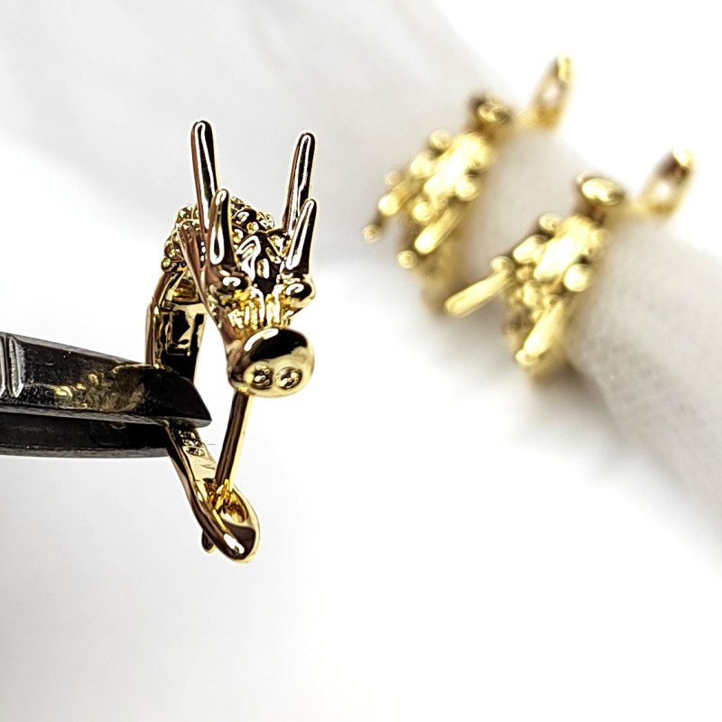 Швензы Драконы 15,5х5 мм, пара