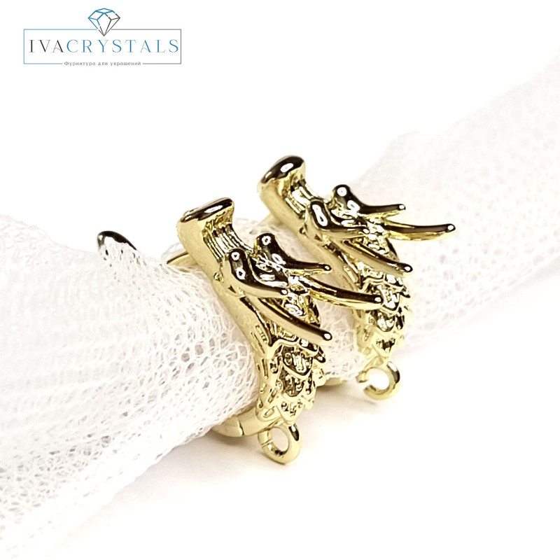 Швензы Драконы 15,5х5 мм, пара