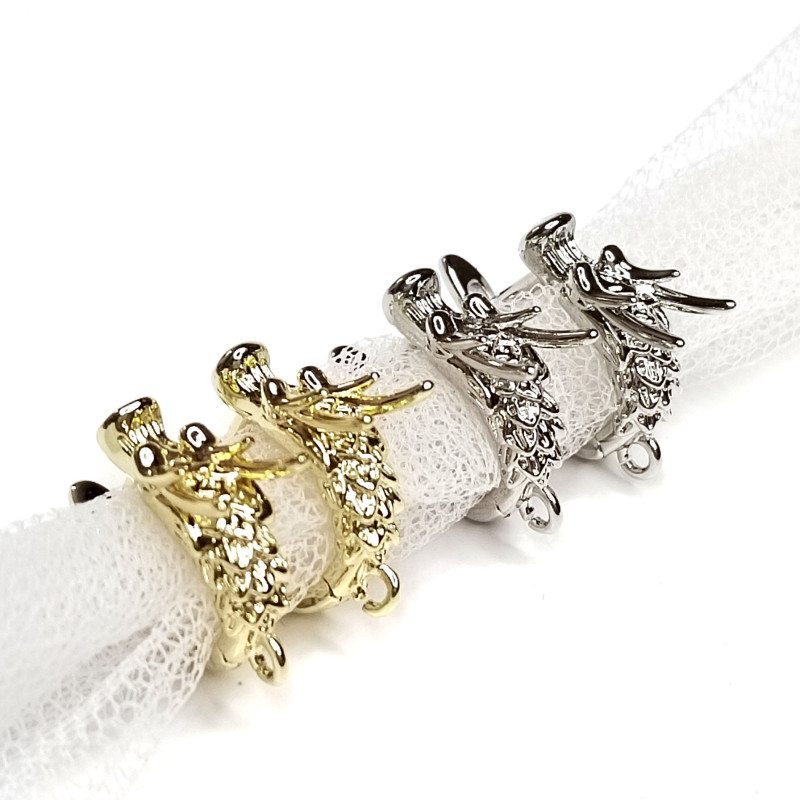 Швензы Драконы 15,5х5 мм, пара