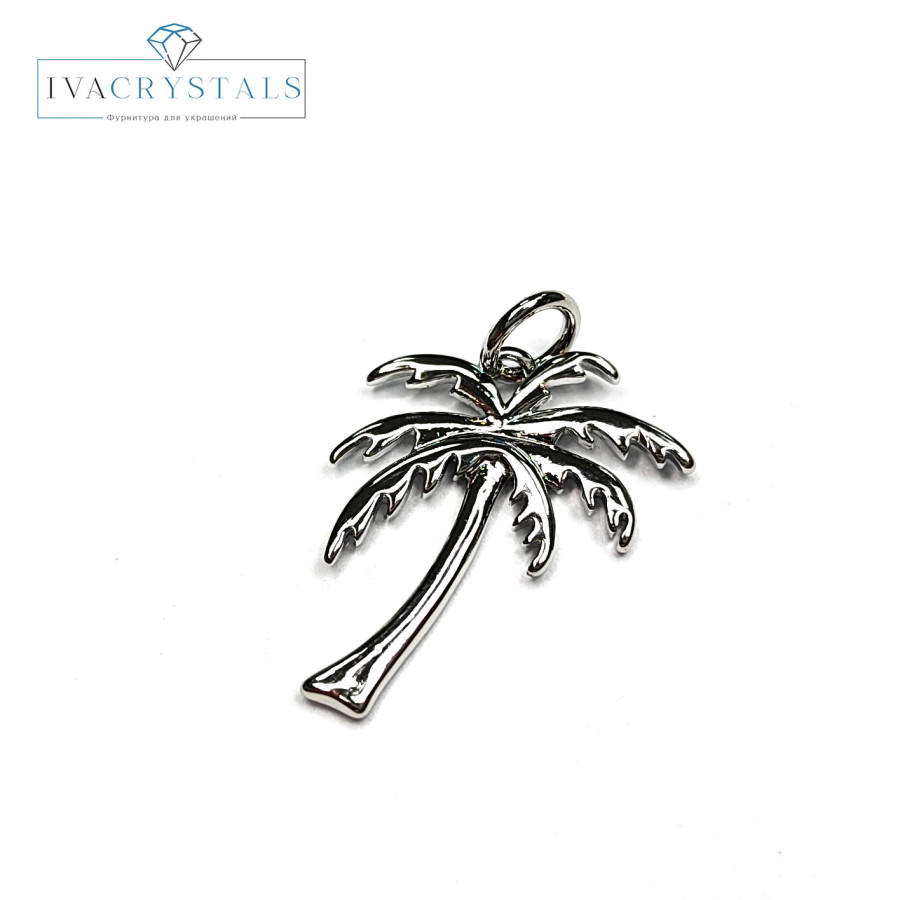 Подвеска Пальма 19х15 мм, штука