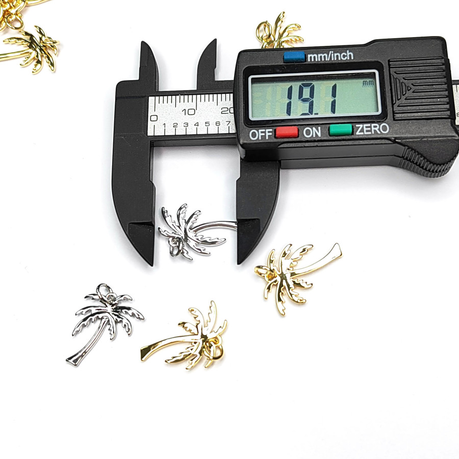 Подвеска Пальма 19х15 мм, штука