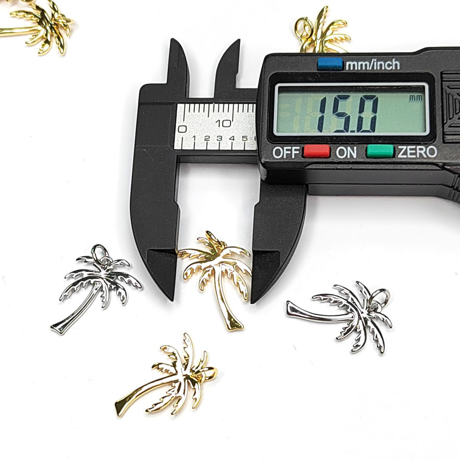 Подвеска Пальма 19х15 мм, штука