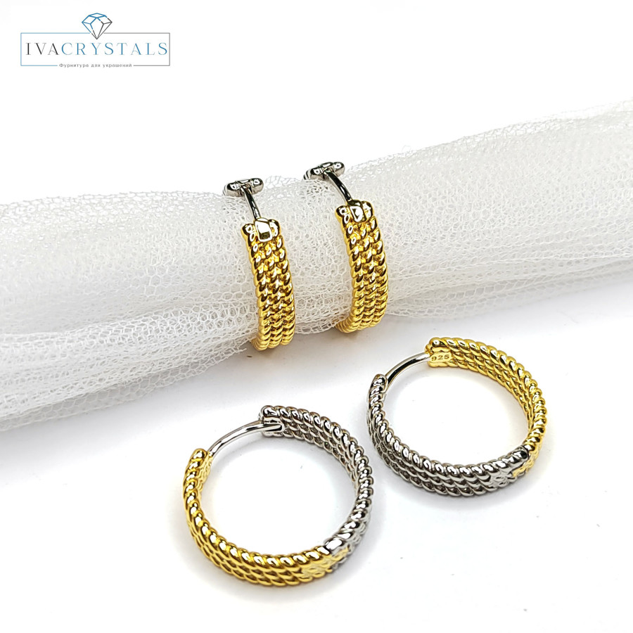 Швензы Конго 20х4,5 мм, пара Биколор