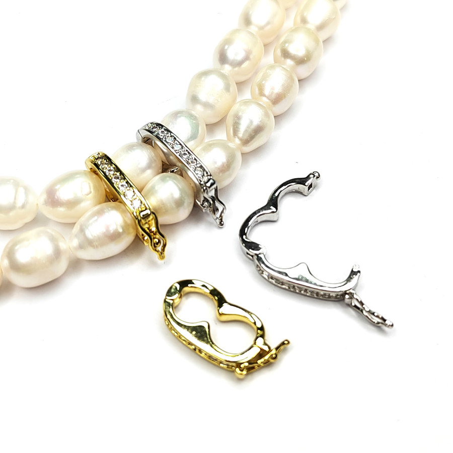 Бейл разъемный 20х10 мм с фианитами, штука