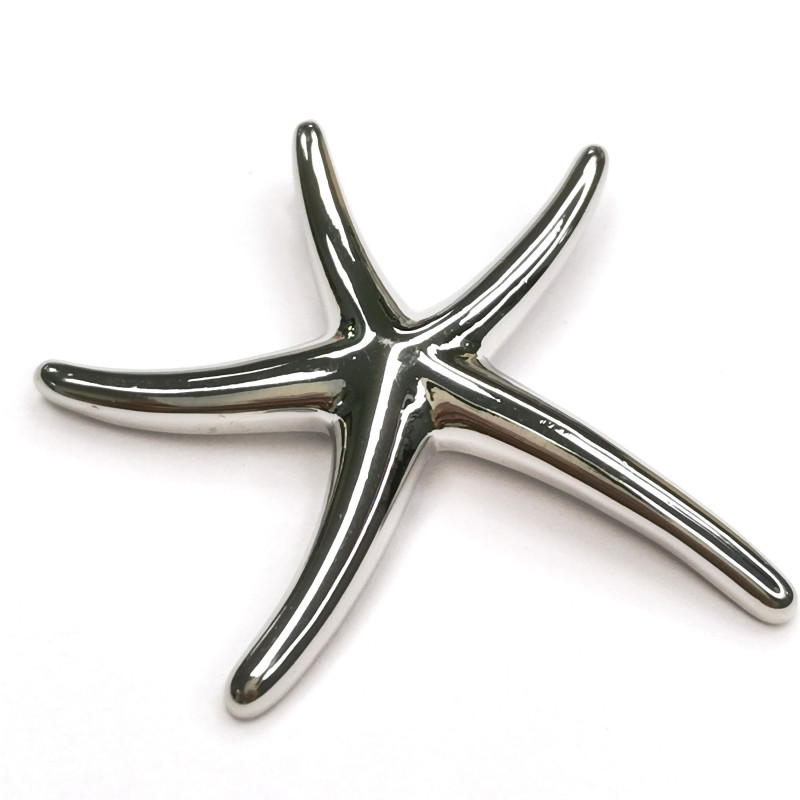 Крупная подвеска Морская звезда 36 мм, штука