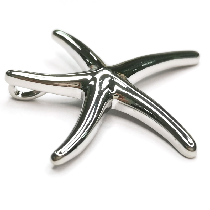 Крупная подвеска Морская звезда 36 мм, штука