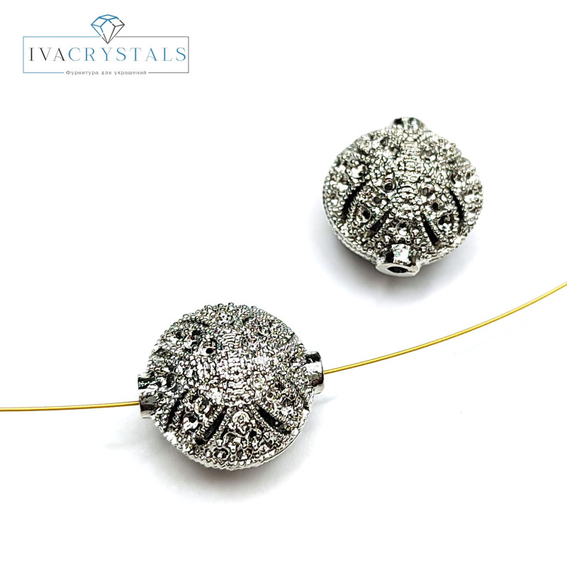 15х13,6 мм крупная Разделительная бусина, ШТУКА