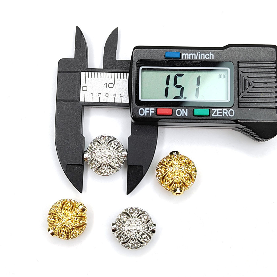 15х13,6 мм крупная Разделительная бусина, ШТУКА