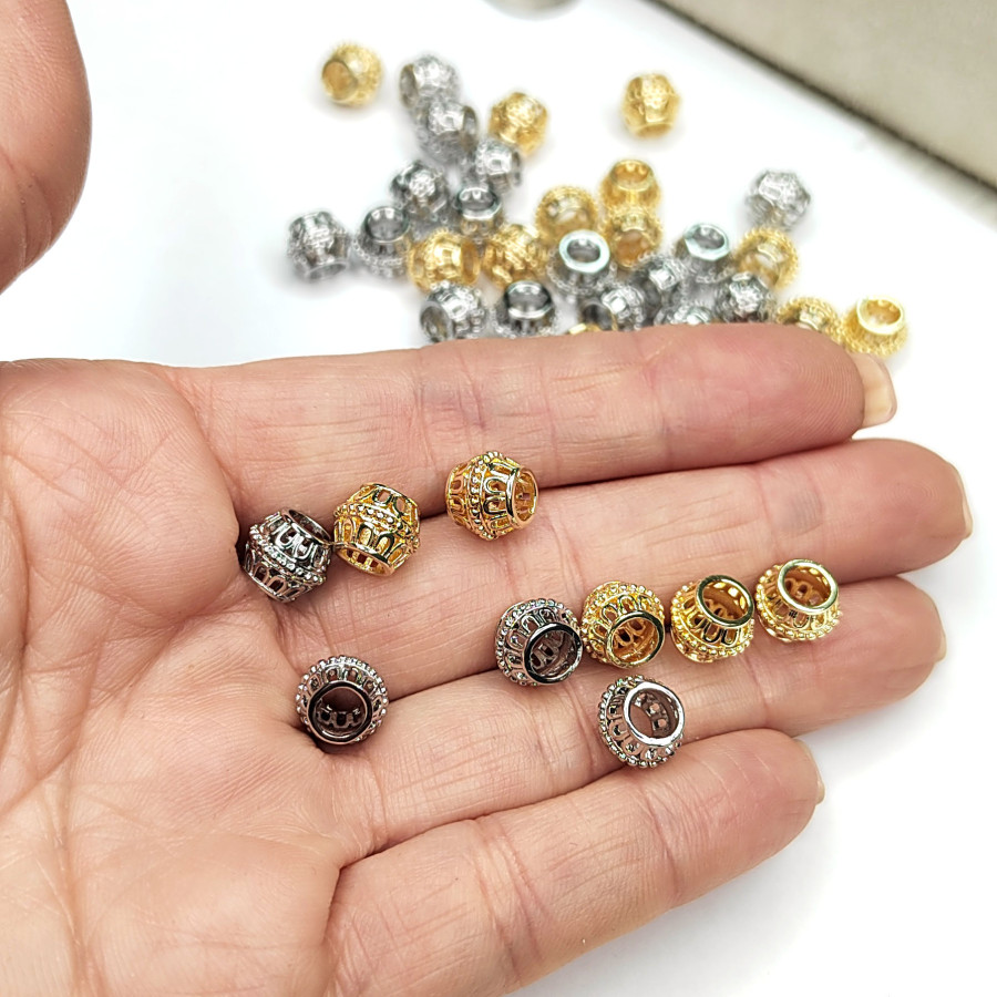 9х7,4 мм Разделительная бусина, ШТУКА