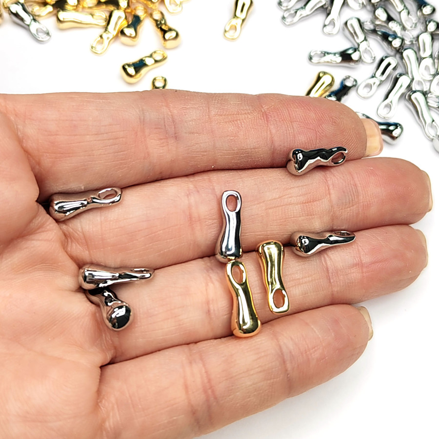 Маленькая подвеска палочка 13х5 мм, ШТУКА