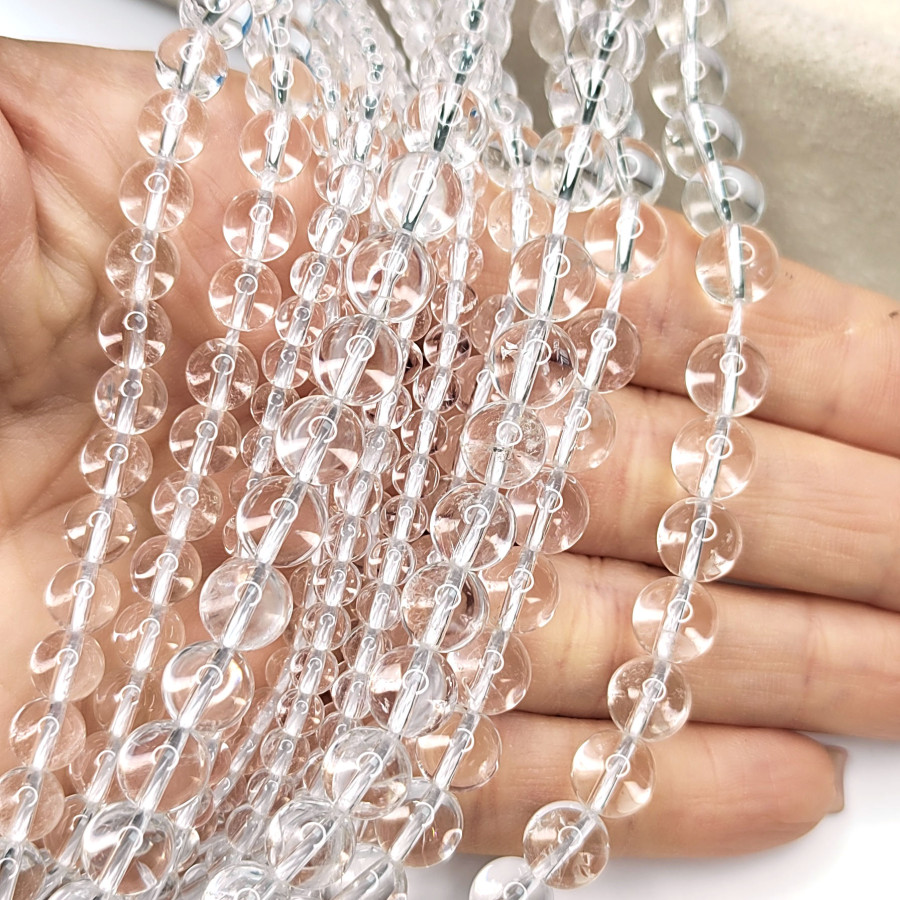 Горный хрусталь натуральный гладкий шар