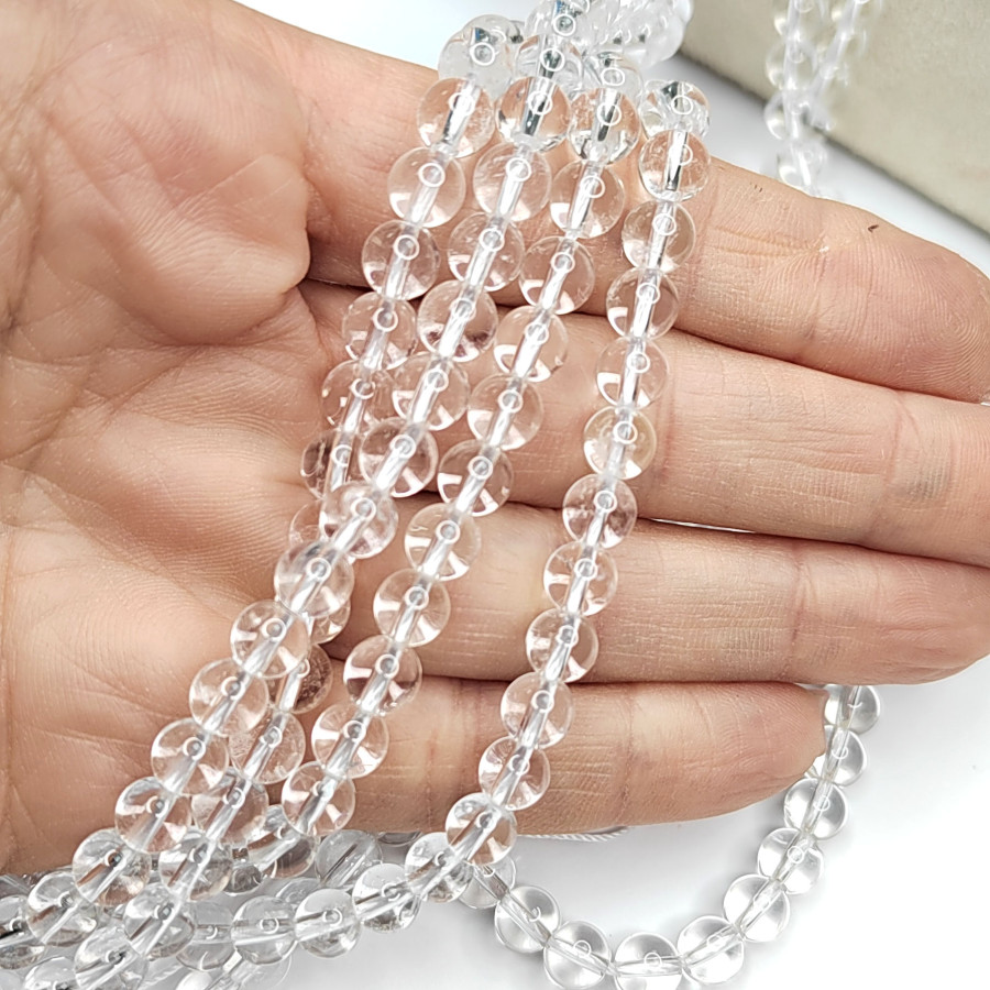 Горный хрусталь натуральный гладкий шар