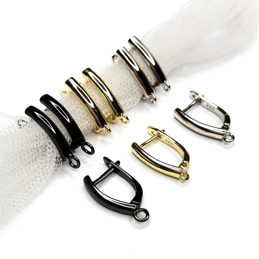 Швензы классические 18х3 мм, основа для серёжек, пара