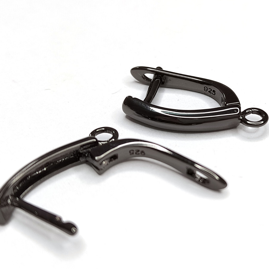 Швензы классические 18х3 мм, основа для серёжек, пара