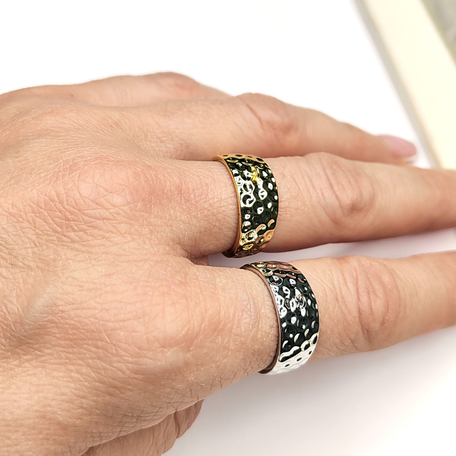 Кольцо-основа шириной 9 мм с петлей для подвесок