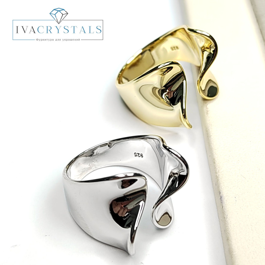 Кольцо широкое 17 мм, штука