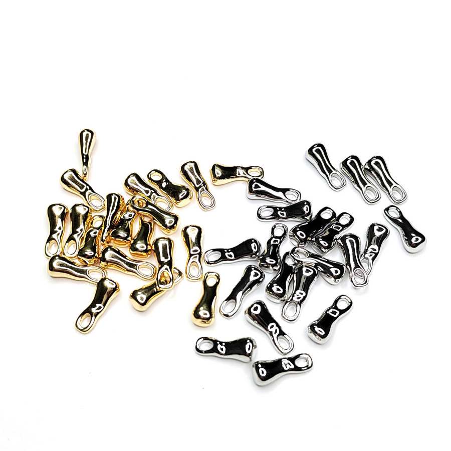 Подвеска палочка волнистая 14 мм, штука