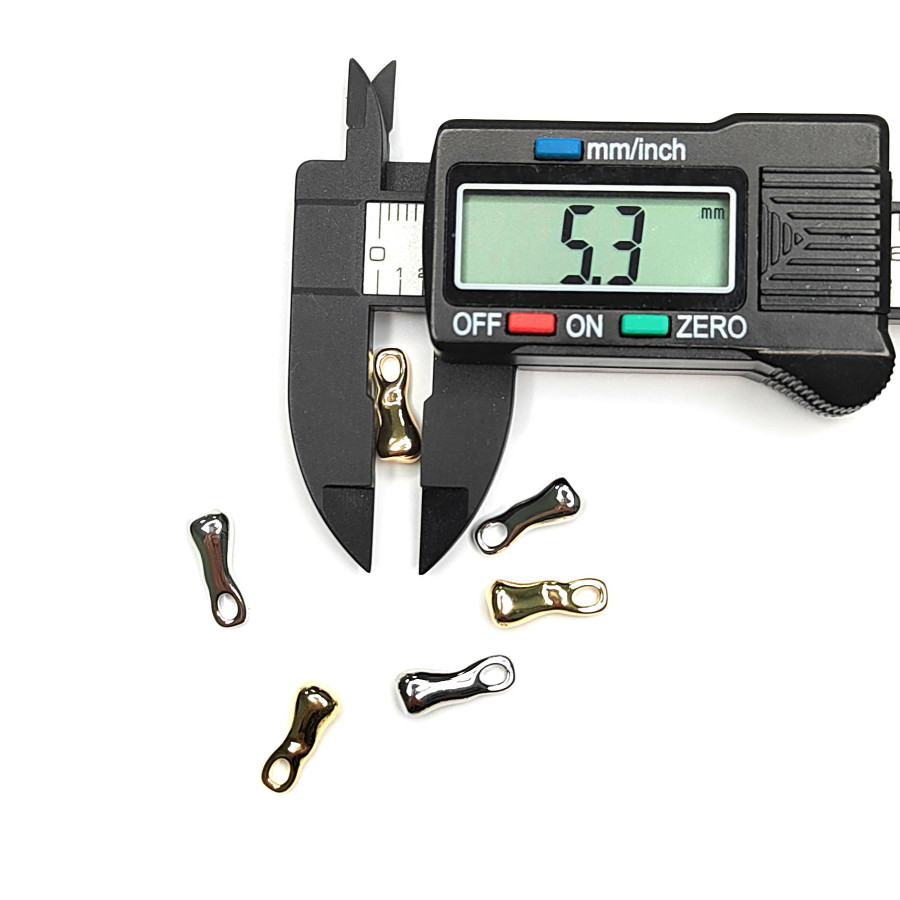 Подвеска палочка волнистая 14 мм, штука