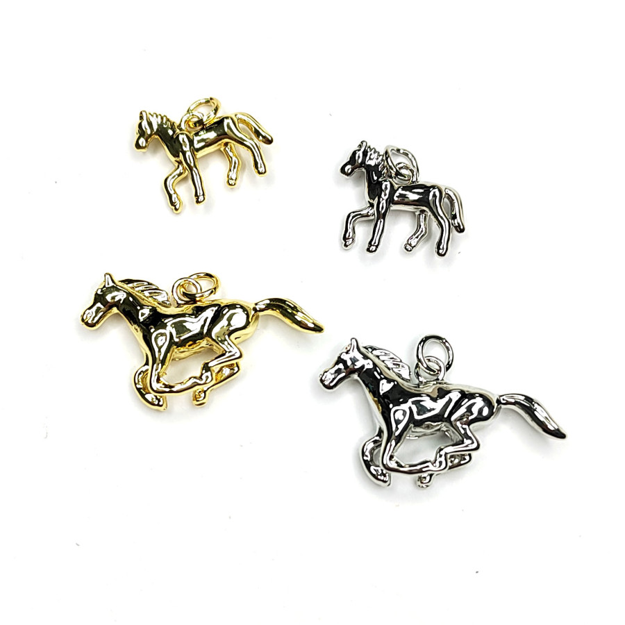 Подвеска Лошадь 16х13 мм, штука