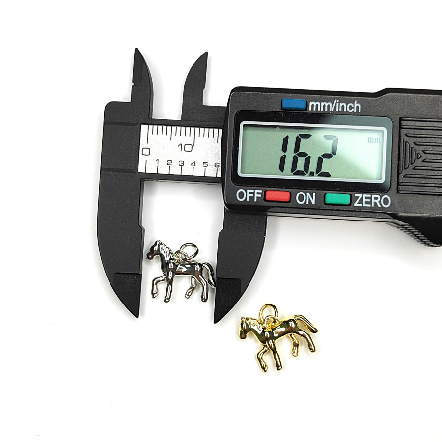 Подвеска Лошадь 16х13 мм, штука