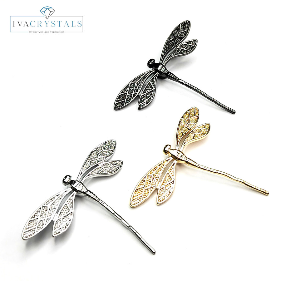 Подвеска Стрекоза 45х38 мм, штука