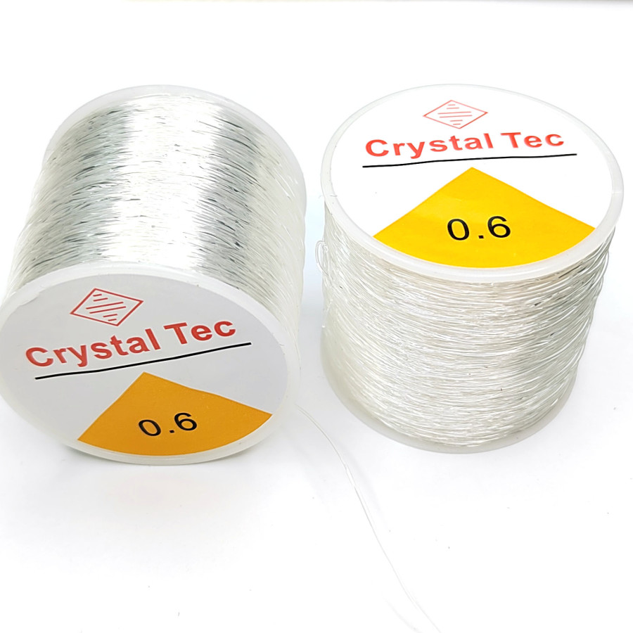 Силиконовая резинка 0,6 мм, катушка