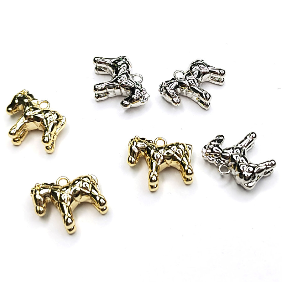 Подвеска Лошадка 14х11 мм, штука