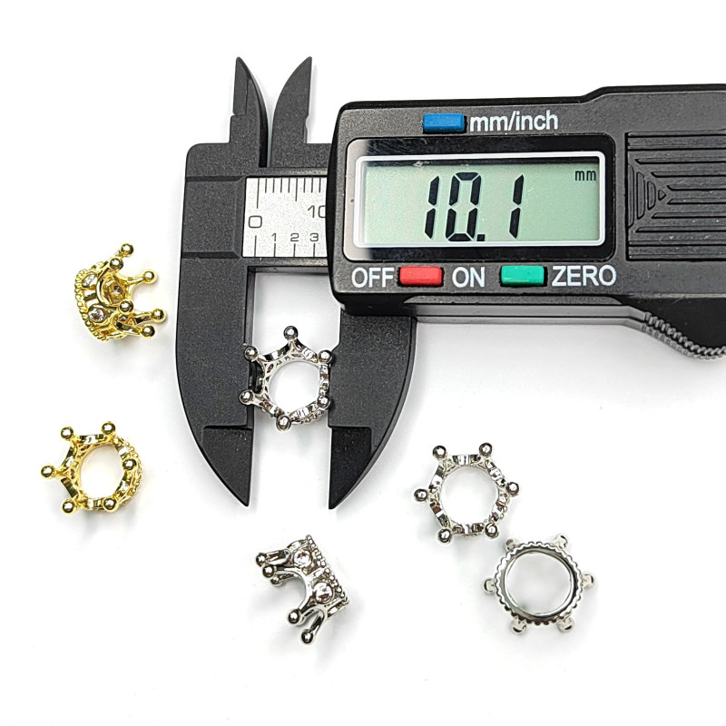 Корона 10х7,5 мм разделительная бусина, штука