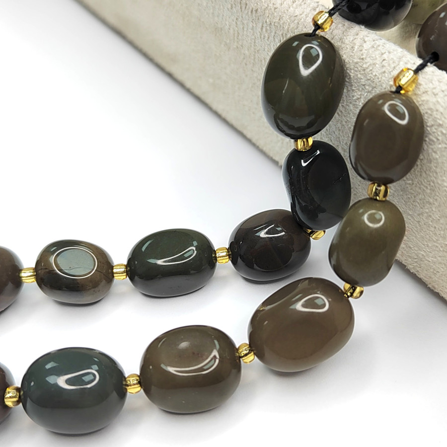 Яшма натуральная, 15х11 мм, штука