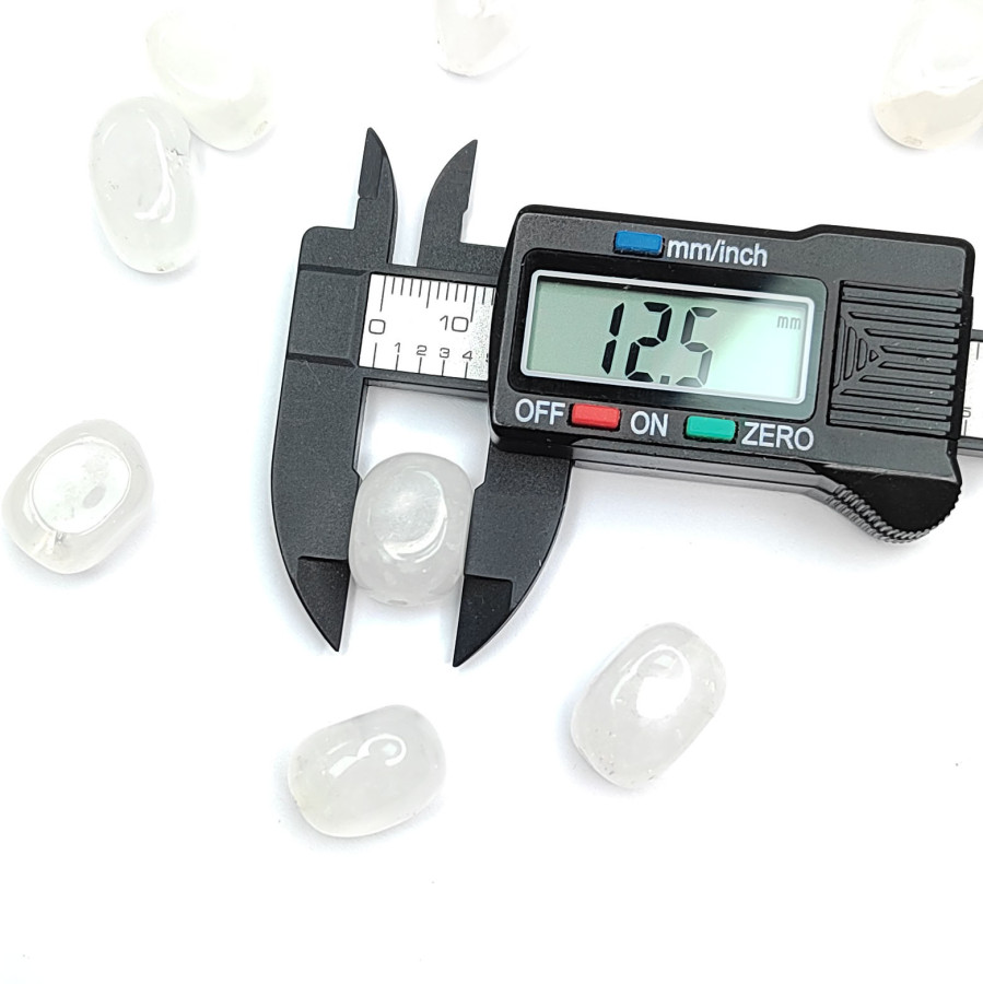 16х12 мм Горный хрусталь натуральный, галтовка