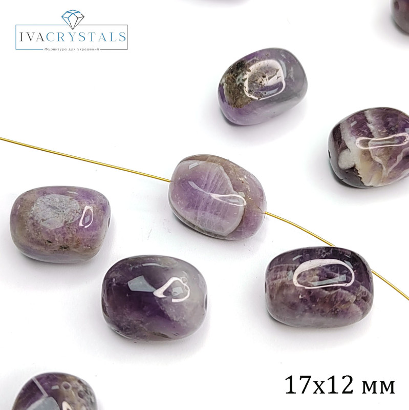 Аметист натуральный 17х12 мм
